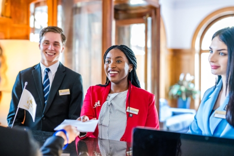 why study hospitality, what is hospitality management, shms front desk